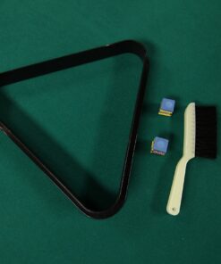 Mizerak Dynasty Space Saver 6.5' Billiard Table with Leg Levelers, Automatic Ball Return, and Classic Green Nylon Cloth 60 91giJajscXL