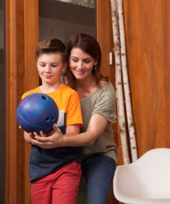 Champion Sports Rubber Bowling Ball: Lightweight Soft Ball for Training & Kids Games 13 91gjA7KUpsL