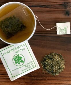 Gynostemma Tea (Jiaogulan Tea) 100 2g Green Tea Bags 100 Count (Pack of 1) 17 91gwzNRC L