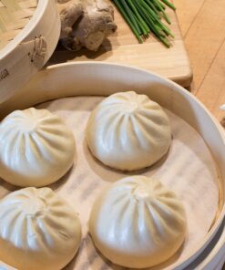 Alternative view of Helen’s Asian Kitchen Bamboo Food Steamer with Lid, 10-Inch Natural Bamboo