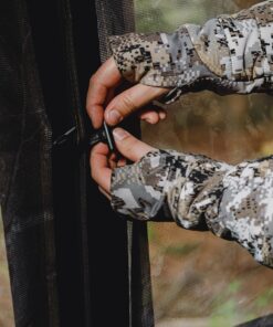 Barronett Blinds RA200BW Radar Pop Up Portable Blind, Bloodtrail Backwoods Camo 34 91h2yPrr9L