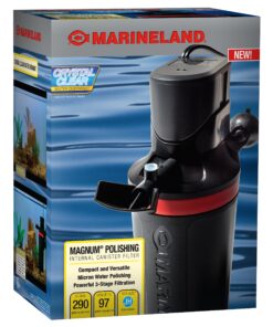 MarineLand Magnum Polishing Internal Canister Filter, For aquariums Up To 97 Gallons, 10.5 IN (ML90770) 34 91h4L1lxC4L