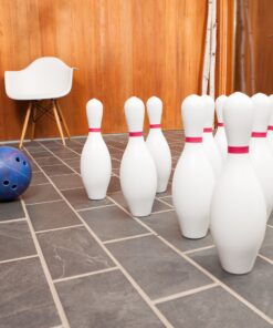 Champion Sports Rubber Bowling Ball: Lightweight Soft Ball for Training & Kids Games 12 91h7nibLK8L