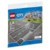 LEGO City Town T-Junction and Curve Plate 7281 Building Kit 8 91h8Sii70uL