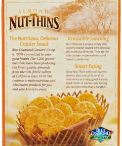 Alternative view of Blue Diamond Almond Nut Thins, Cheddar Cheese, 4.25 Oz 4.25 Ounce (Pack of 1)
