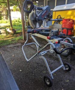 Bosch Portable Gravity-Rise Wheeled Miter Saw Stand T4B 46 91hFpaDd6jL