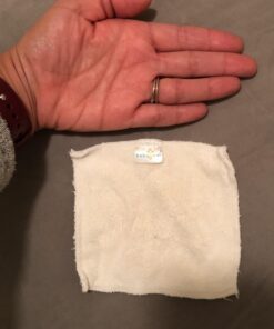 babygoal Baby Cloth Wipes 12 Pack, Washable Reusable Rayon from Bamboo Small Saliva Towels for Newborns, Ultra-Soft Cloth Face Wipes Beige 4.92x4.92 Inch (Pack of 12) 41 91hGXNeMclL