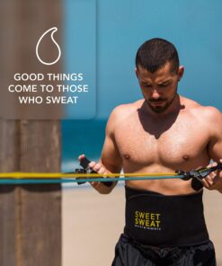 Sweet Sweat Hip Bands and Resistance Set with 3 Levels of Resistance | Non-Slip Fabric Booty Bands for Squats & Lunges | Includes Free Mesh Carrying Bag Training Bands 14 91hJxYCnwGL