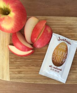 Classic Almond Butter Squeeze Packs by Justin's, Only Two Ingredients, Gluten-free, Non-GMO, Vegan, Sustainably Sourced, 3 Packs of 10 (1.15oz each) 11.5 Ounce (Pack of 3) 6 91hKW1nzEtL