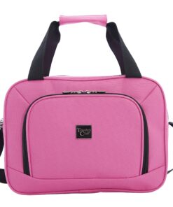 Travelers Club Midtown Hardside Luggage Travel, Bubble Gum, 4-Piece Set 15 91hLwK39Z L