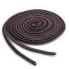 OrthoStep Thin Round Athletic Nylon Shoelaces - Fused Tips - Work Boot Laces 2 Pair Pack - Made in the USA 32" (81 cm) Black - Brown Combo 38 91hOy6wM1sL