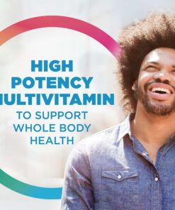Rainbow Light Multivitamin for Men, Vitamin C, D & Zinc, Probiotics, Men's Multivitamin Provides High Potency Immune, Heart, & Liver Support, Non-GMO, Vegetarian, 120 Tablets Certified Men's 120 Count (Pack of 1) 28 91hTFSB49aL 1