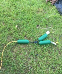 Hot Headz H-EXT-302 Outdoor Extension Safety Seal Resistant Cord Cover for Holiday Lights Water Fountains, Pool Pumps, Air Conditioners, Etc, Single, Green 52 91hWPfHFYWL