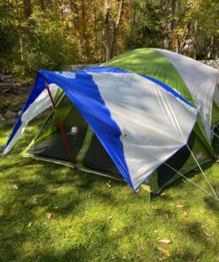 Coleman Evanston Screened Camping Tent, 6/8 Person Weatherproof Tent with Roomy Interior Includes Rainfly, Carry Bag, Easy Setup and Screened-In Porch 8-person Dome Tent 50 91hZck4PRkL