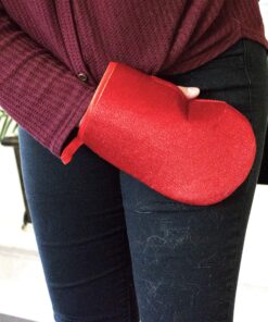 CleanAide Hair Magnet Pet Fur Removal and Lint Debris Cleanup Pick it up Mitt, Red, Pack of 2 15 91hb5kwtdL