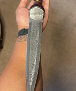 Poshland REG-M-22 Custom Handmade Damascus Steel- 15.1" Inches Hunting Knife. (RAM-22) RAM-22 32 91huYxy4iHL