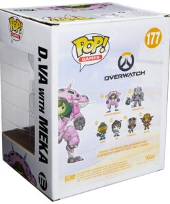 Alternative view of Funko POP Games: Overwatch D.VA & Meka 6" POP and Buddy Toy Figure, 36 months to 1200 months 6"