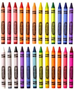 Crayola Crayons Bulk, 24 Crayon Packs with 24 Assorted Colors, School Supplies 27 91i Yh3iptL