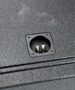 QPower Q Bomb Series 15 Inch Ported Car Subwoofer Sub Box Enclosure with Dual Vented Chamber Design and Black Bed Rhino Liner Spray Finish, Black 18 91i9SPcj4CL