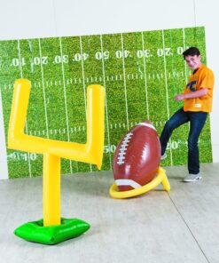 Fun Express 45 inch Inflatable Football And Tee Set, Inflate For Game Day Party Decorations, Sports Theme Photo Props 9 91i9jV4wjmL