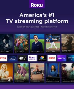 Roku Express (New) | HD Roku Streaming Device with Simple Remote (no TV controls), Free & Live TV 28 91iCKhz617L 1