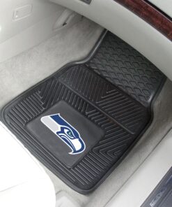 Alternative view of Fanmats 8904 NFL Seattle Seahawks Vinyl Heavy Duty Car Mats , 18"x27" Front