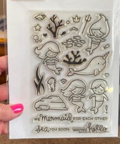 Avery Elle SS-5001 Stamp & Die Storage Pockets 50/Pkg Large 5 ½” x 7 3/8" , white/clear , Single Pack 21 91iIM2NgD L