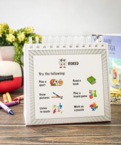 The Original Mood Flipbook for Kids; 20 Different Moods/Emotions; Autism; ADHD; Help Kids Identify Feelings and Make Positive Choices; Laminated Pages (Monster Flipbook) MONSTER (Large - 6.75 x 6.75") 17 91iJZWKSdRL