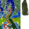 Dragon Beaded Bookmark Bookmark, February 10, 2016