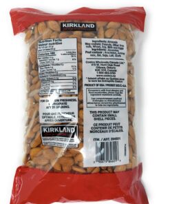Kirkland Signature Supreme Whole Almonds, 2 Pack (3 Pounds) 2 Packages (3 Pounds) 3 Pound (Pack of 2) 3 91iYjLST3GL