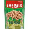 Emerald Nuts, Dill Pickle Cashews, 5 Ounce Resealable Bag (Pack of 6)