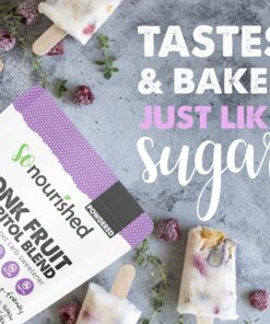 Powdered Monk Fruit Sweetener with Erythritol, 1:1 Sugar Substitute, Keto, 0 Calorie, 0 Net Carb, Non-GMO (Non-Organic, 1 Pound) Non-Organic 1 Pound (Pack of 1) 22 91ibdtj6ATL