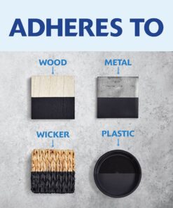 Rust-Oleum 334020 Painter's Touch 2X Ultra Cover Spray Paint, 12 oz, Flat Black 12 Ounce 38 91iiQwhZftL