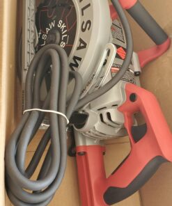 SKILSAW SPT77WML-01 15-Amp 7-1/4-Inch Lightweight Worm Drive Circular Saw , Silver Corded Worm Drive Circular Saw 26 91ijmor7NXL