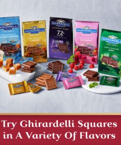 Ghirardelli Chocolate Company Dark Chocolate Squares Assortment, Mother's Day Chocolate, 14.86 Oz. Bag 19 91ilN3pXptL