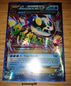 Pokemon - Primal Kyogre-EX (55/160) - XY Primal Clash - Holo