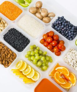 PrepNaturals 50 Pack Meal Prep Containers - 50 Pack of 25 Oz 100% BPA-free Plastic Food Storage Containers with Lids - Reusable Plastic Containers with Lids - Dishwasher Safe Lunch Containers Rectangular 23 91iosR2sMZL