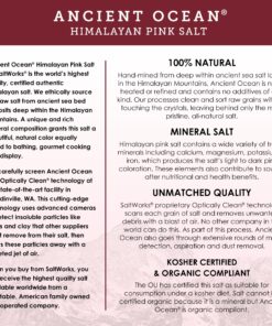 SaltWorks Ancient Ocean Himalayan Pink Salt, Coarse Grain, 5 Pound Bag 5 Pound (Pack of 1) 22 91ipjPuxk5L