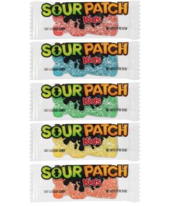 Alternative view of SOUR PATCH KIDS Big Individually Wrapped Soft & Chewy Candy, Christmas Candy Stocking Stuffers, 240 Count Box Mixed-Fruit