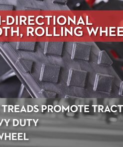 Lifeline Power Wheel for At Home Full Body Functional Fitness Strength including Abs & Core, Lower Body and Upper Body with Foot Straps for More Workout Options , Black 16 91j1SdN8ijL