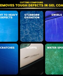 Meguiar's M6732 Marine/RV One Step Compound - Marine and RV Restorer That Removes Heavy Oxidation and Scratches While Restoring Gloss - 32 Oz One-Step Compound (32 Oz) 32 91j3WVo4sSL