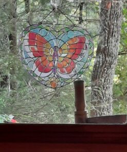 Melissa & Doug Stained Glass Made Easy Activity Kit: Butterfly - 140+ Stickers - Kids Sticker Stained Glass Craft Kit; Sun Catchers For Kids Ages 5+ 27 91j3wq92rL