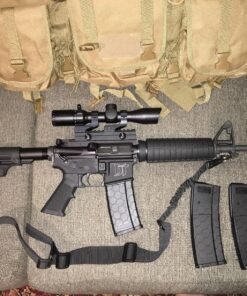 Monstrum Medium Profile Picatinny Riser Mount (0.8" H x 5.7" L) for Scopes and Optics 15 91j6puWALvL