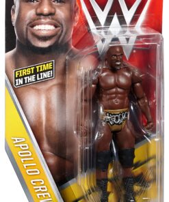 WWE MATTEL Basic Apollo Crews Figure 9 91j6vtqrKuL