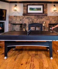 Triumph Sports Phoenix 7’ Billiard Table with Table Tennis Conversion Top for a Game of Pool or an Action-Packed Table Tennis Game 46 91j6zaTC8qL