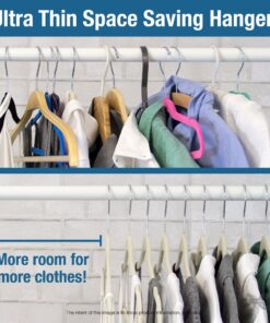 Closet Complete Premium True Heavyweight Velvet Hangers, 50, Black 19 91jEmVNXyL 1