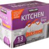 Kirkland Signature Drawstring Kitchen Trash Bags - 13 Gallon - 200 Count 200 Count (Pack of 1)