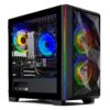 Skytech Gaming Chronos Mini Gaming PC Desktop – Intel Core i3 10100F 3.6 GHz, GTX 1650, 500GB SSD, 16G DDR4 3200, 600W Gold PSU, AC Wi-Fi, Windows 10 Home 64-bit,Black 10100F | 1650 43 91jHNGBFflL