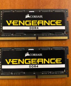 Corsair Vengeance Performance Memory Kit 32GB DDR4 2666MHz CL18 Unbuffered SODIMM (2x16GB) 2666Mhz C18 (2 x 16GB) 42 91jMr2bCF3L