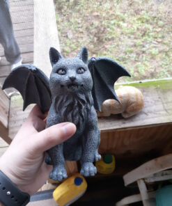 Pacific Giftware Winged Cat Gargoyle Statue Figurine Myth Fantasy 30 91jU5vnkQHL